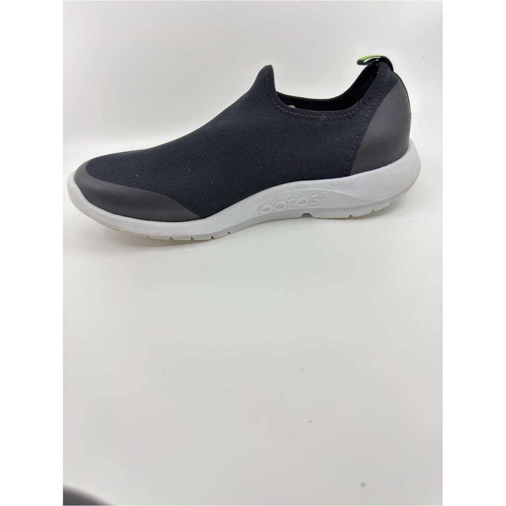OOFOS OOmg Low Shoe Women Size 10 Black Recovery Slip On Sneaker - Picture 5 of 11